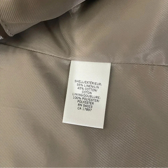 NWT Banana Republic Tailored Slim Size 40 Mens Suit Jacket Grey - Picture 9 of 10